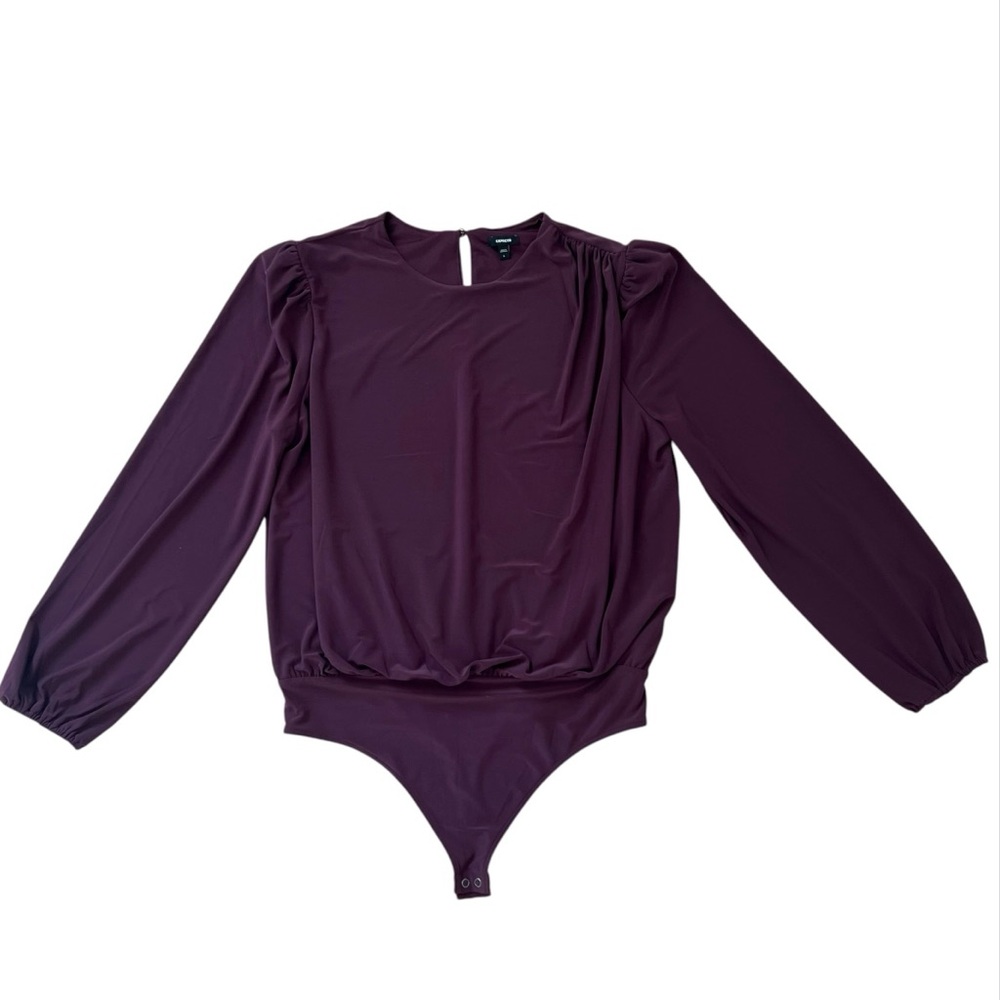 Express Plum Purple Bodysuit Women’s Size L